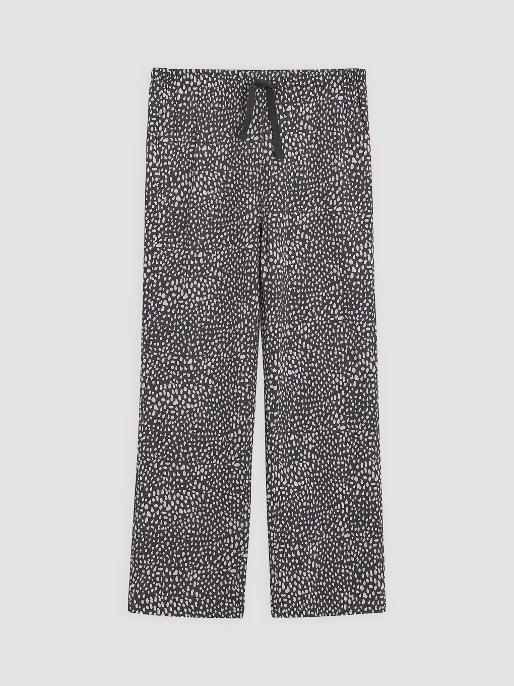 Gri Desenli Kadın Pijama Altı