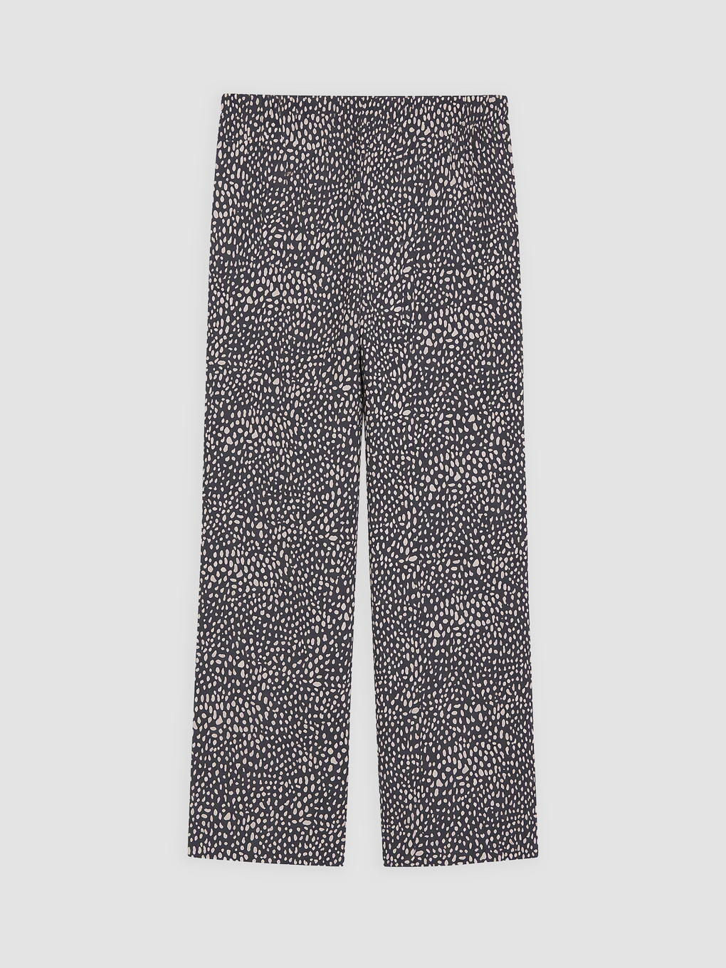 Gri Desenli Kadın Pijama Altı-1