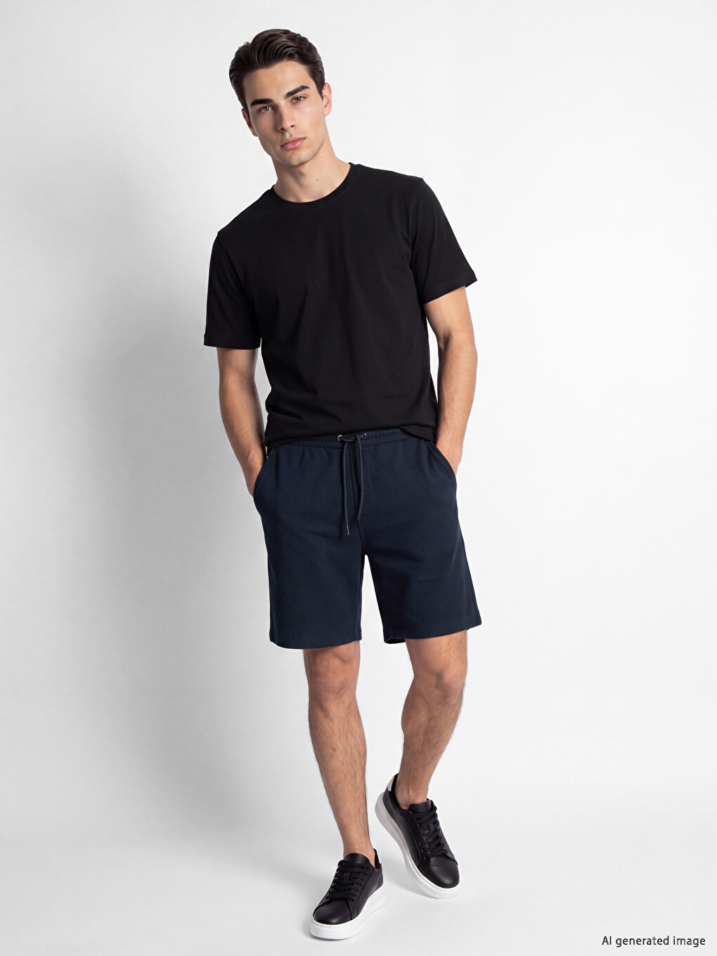 2 Pack Regular Fit Thin Fabric T-shirt /03-1