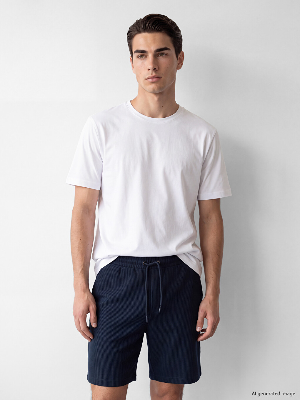 2 Pack Regular Fit Thin Fabric T-shirt /03-2