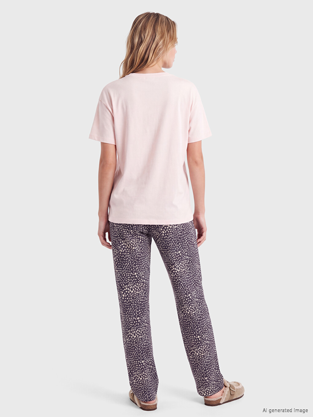 Woman Grey Pyjama Set-2