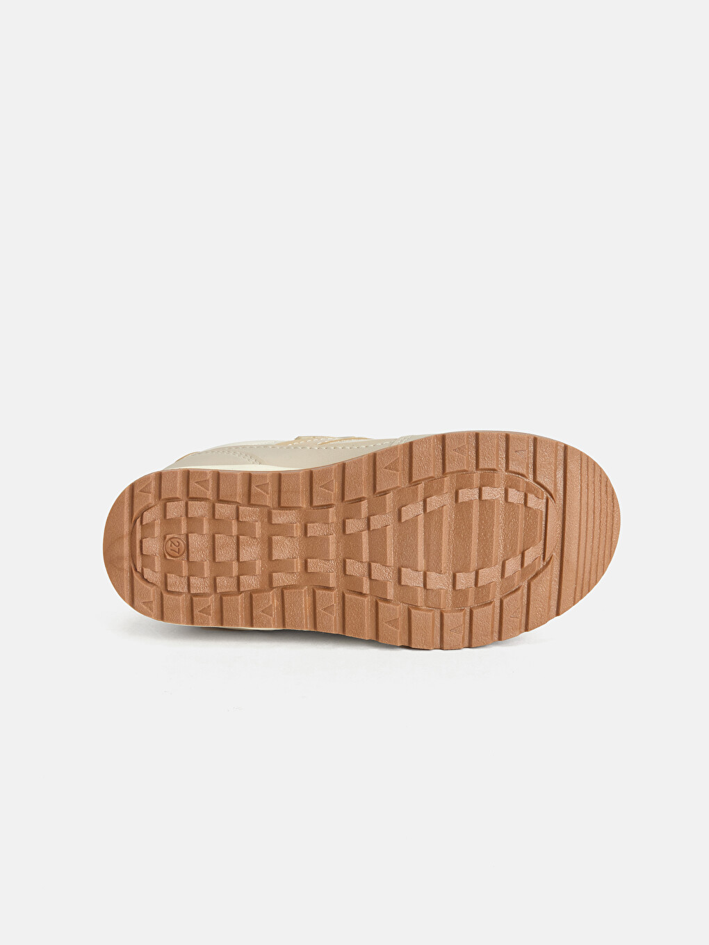Bej Renk Bloklu Erkek Çocuk Sneaker-2