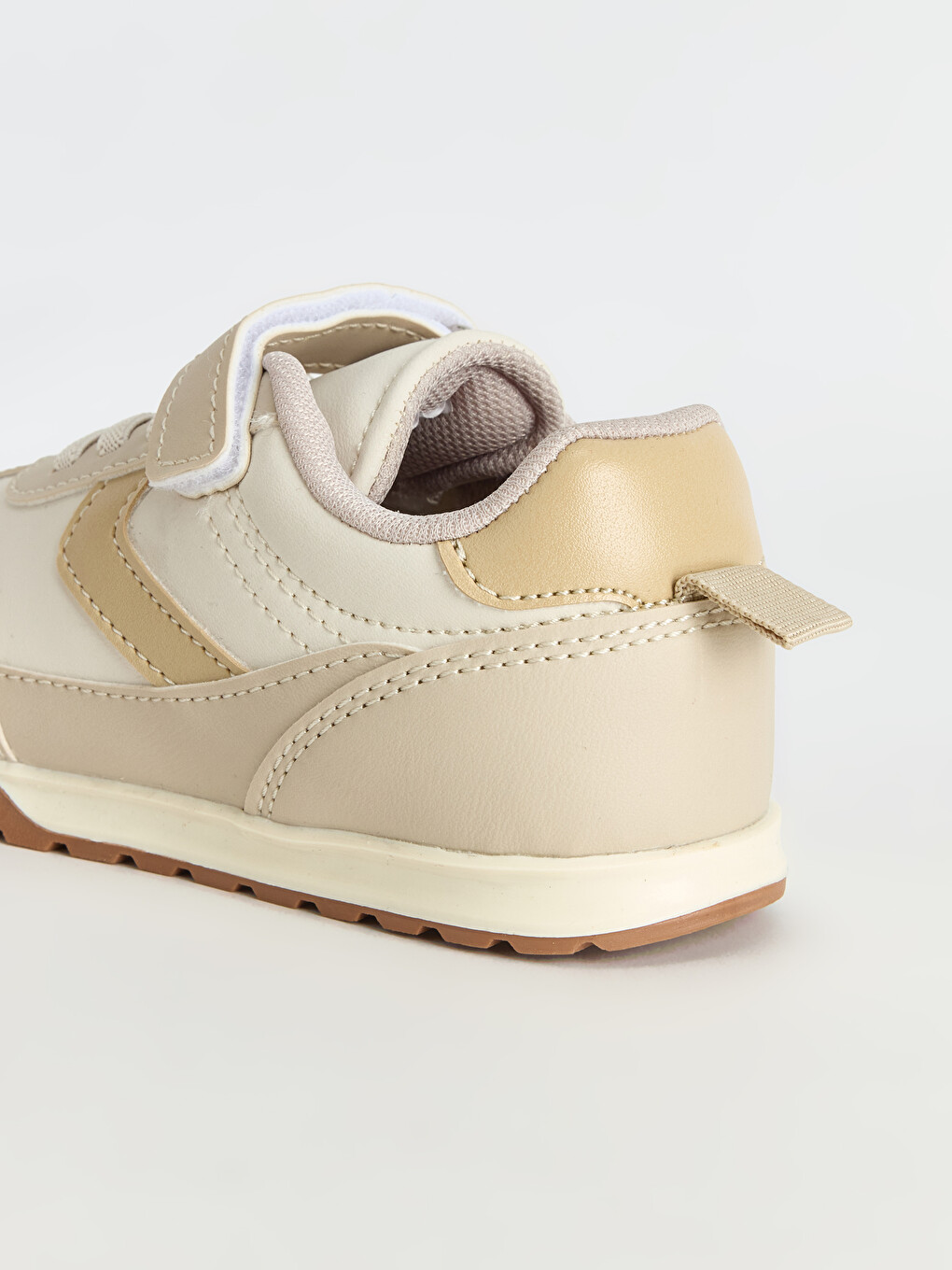 Bej Renk Bloklu Erkek Çocuk Sneaker-3