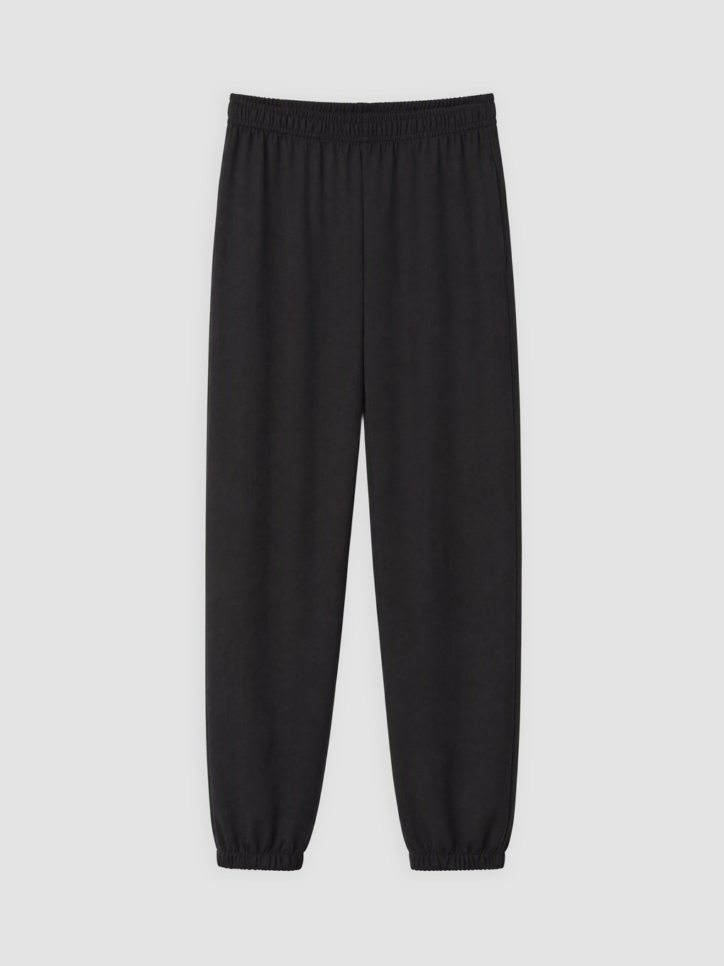 Siyah Soft Touch Kadın Jogger Eşofman Altı