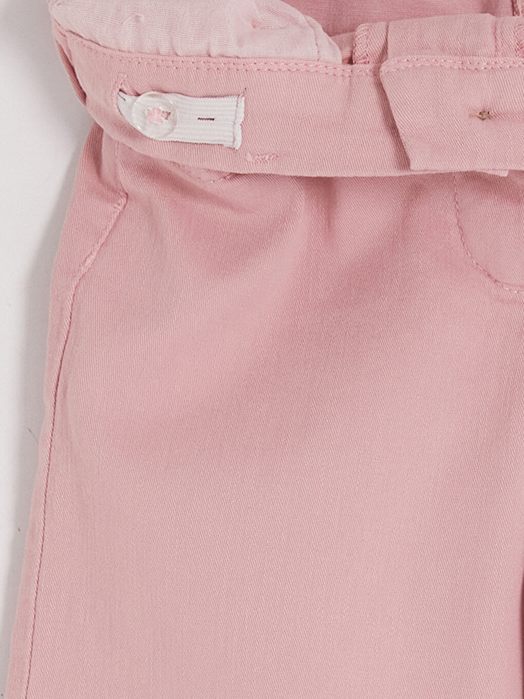 Bow Detailed Girls' Trousers-1