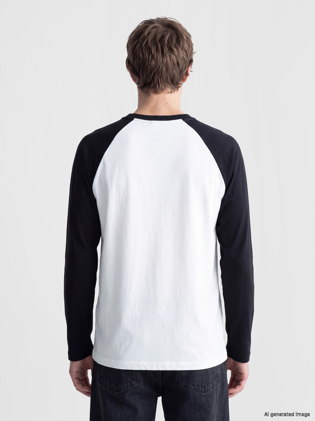 Ekru Bisiklet Yaka Avatar Baskılı Sweatshirt-3