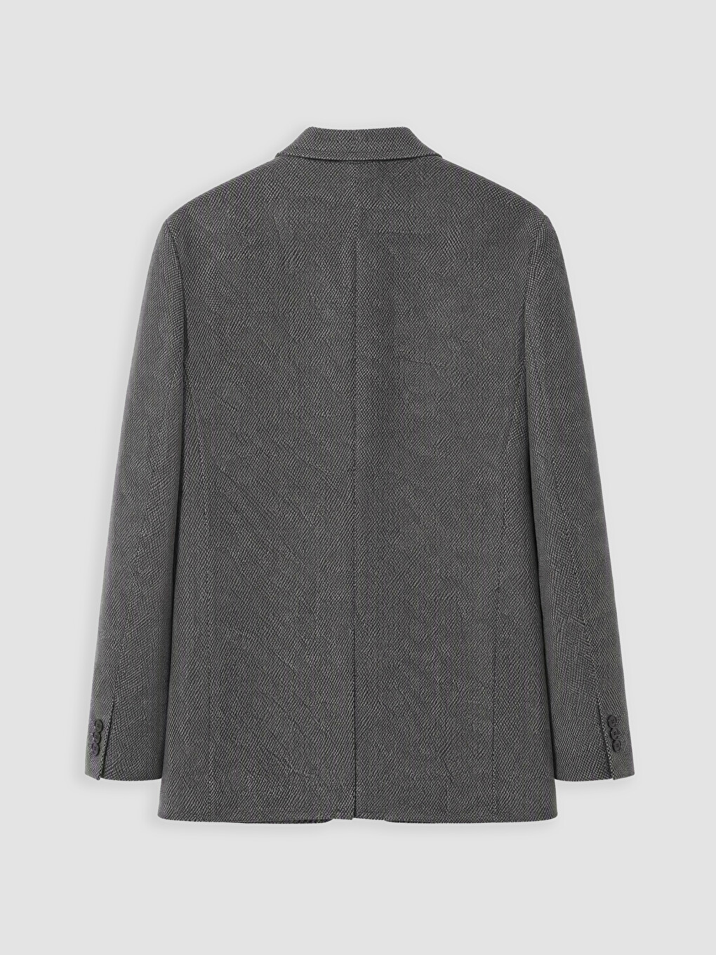 Gri Regular Fit Erkek Blazer Ceket-2