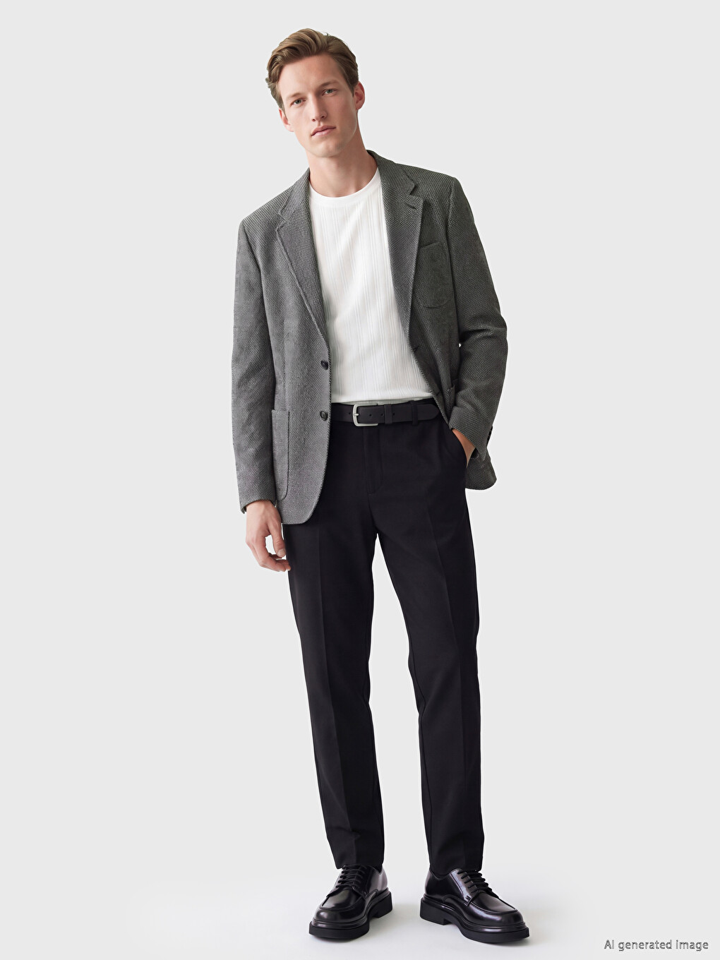 Regular Fit Men's Blazer Jacket-1