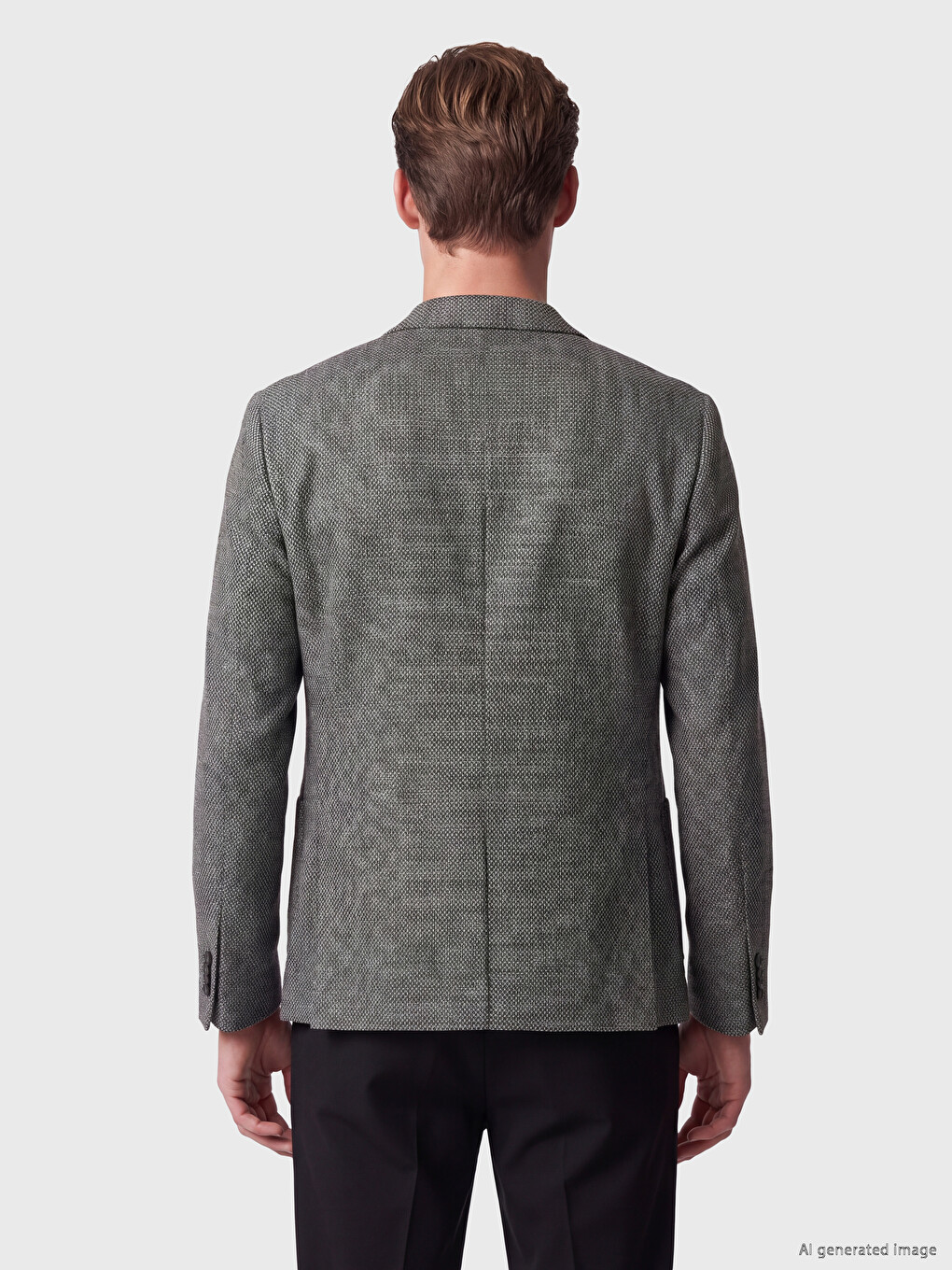 Regular Fit Men's Blazer Jacket-3