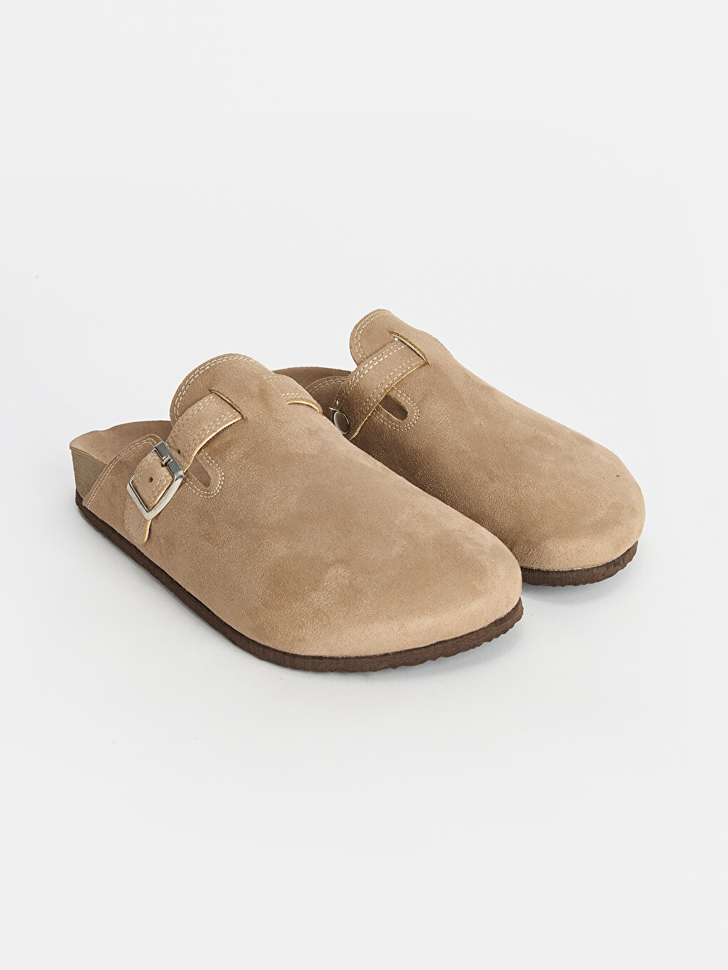 Woman Beige Home Slippers
