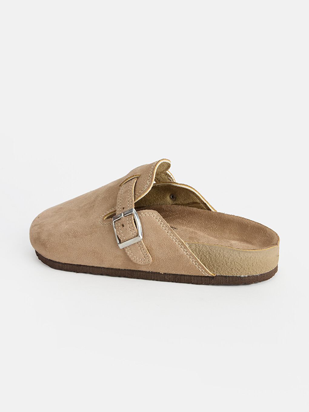Woman Beige Home Slippers-2