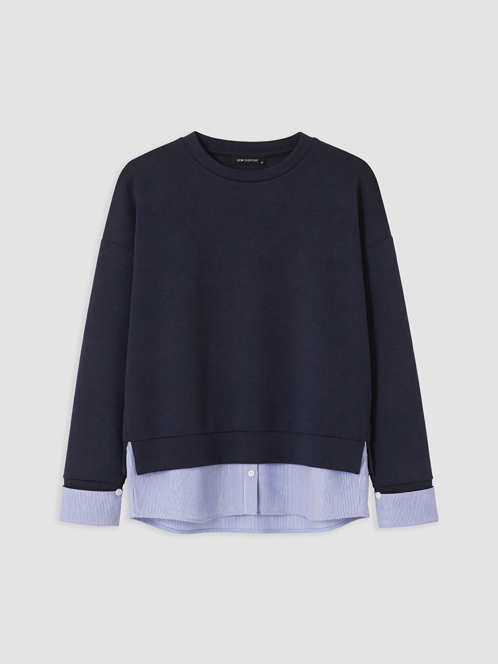 Woman Navy Sweatshirt