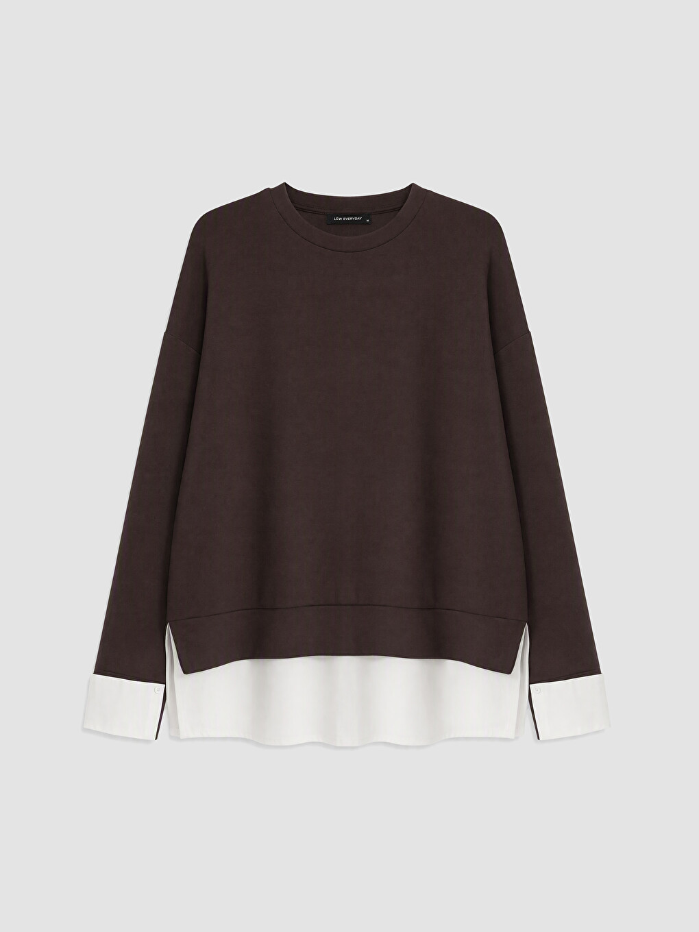 Woman Brown Sweatshirt-4