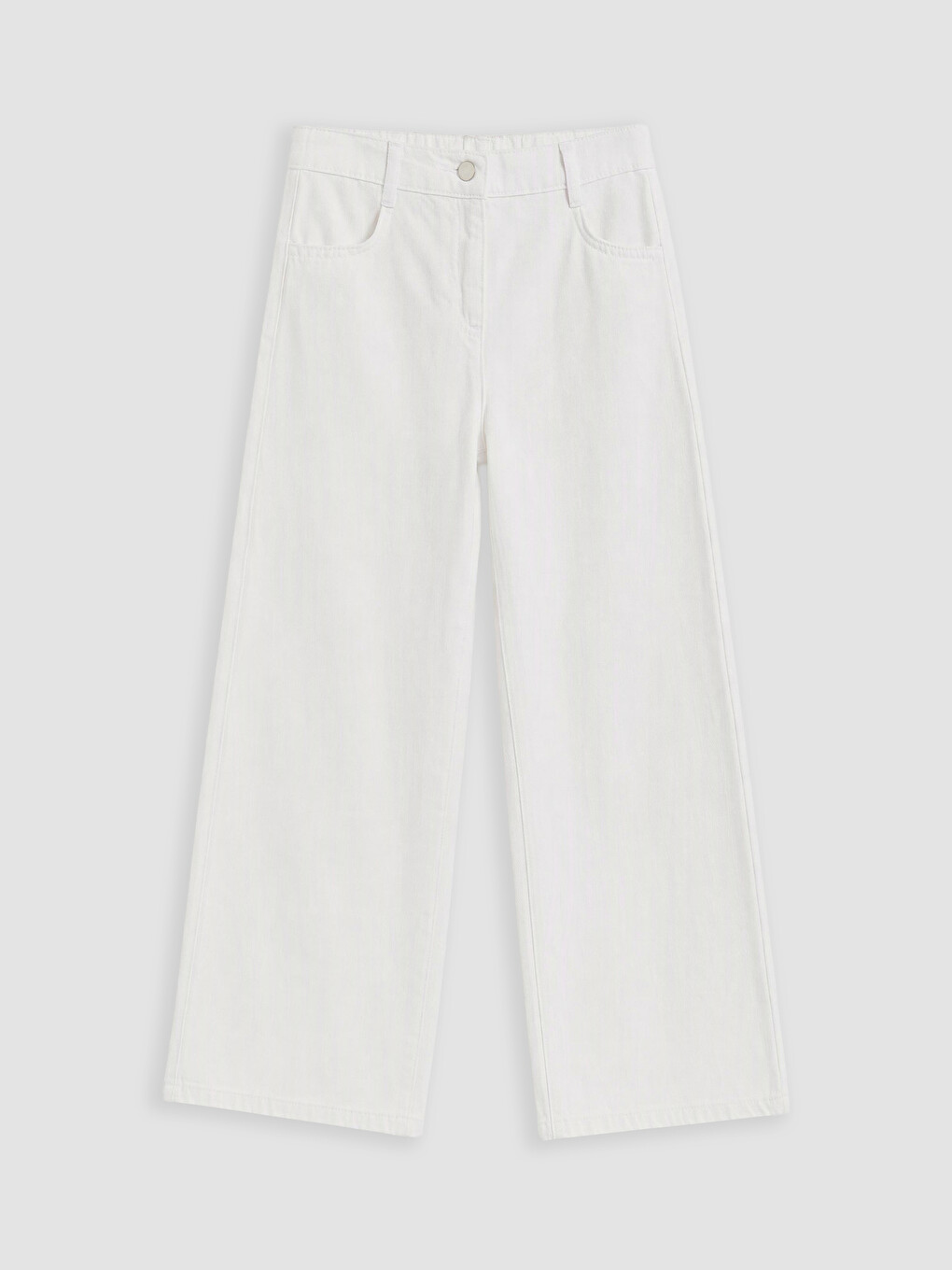 Girl White Trousers