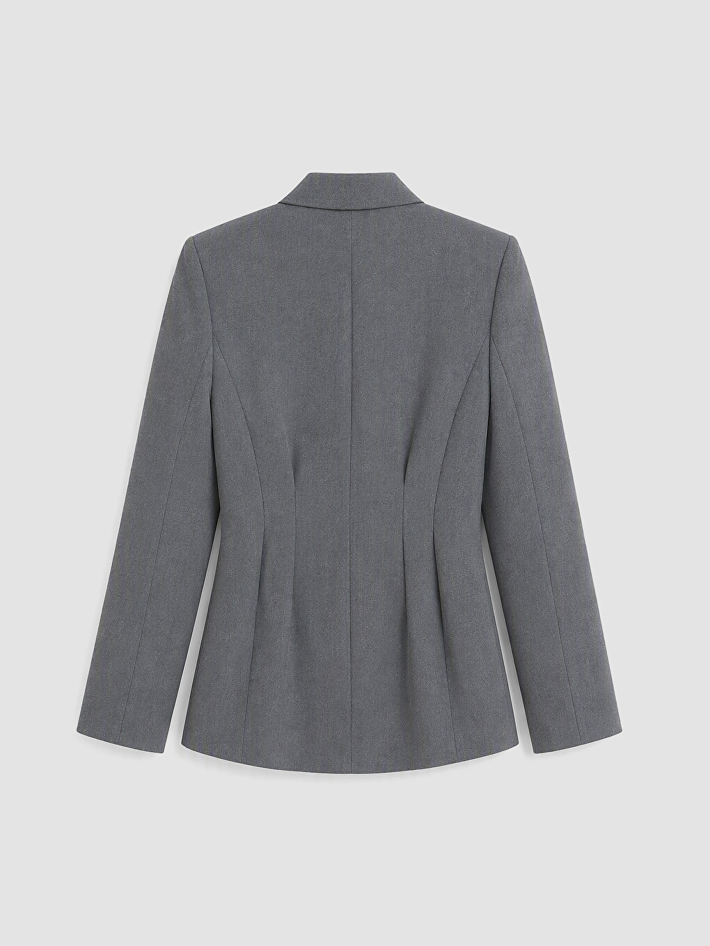 Women's Pleated Blazer Jacket-3