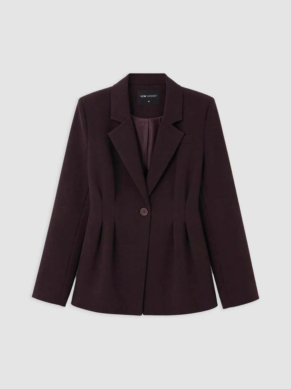 Women's Pleated Blazer Jacket-5