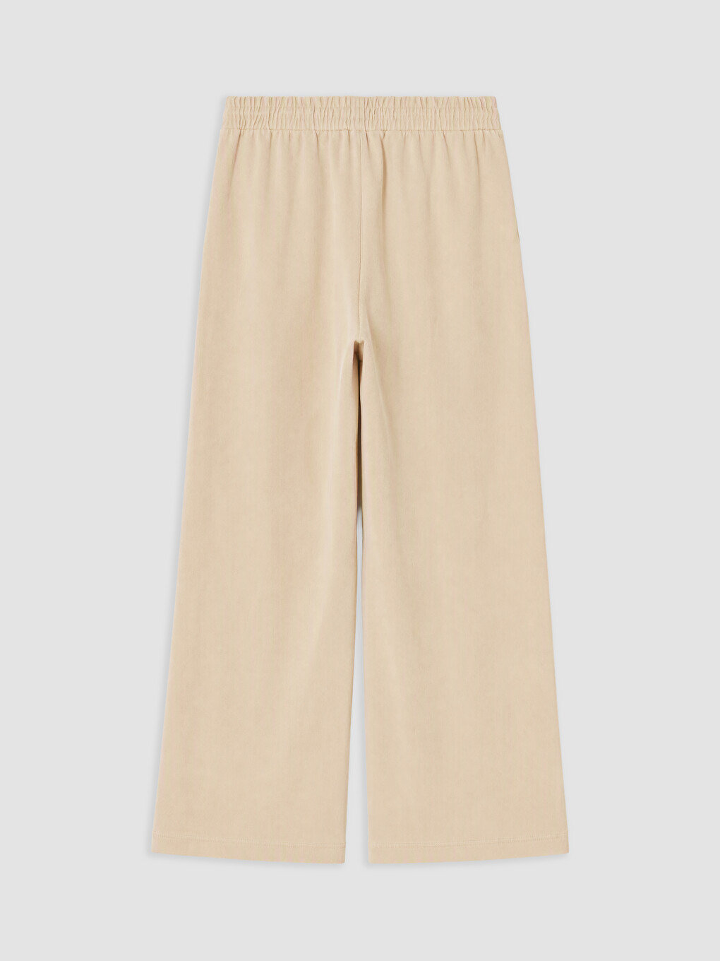 Elastic Waist %100 Cotton Women's Trousers-1