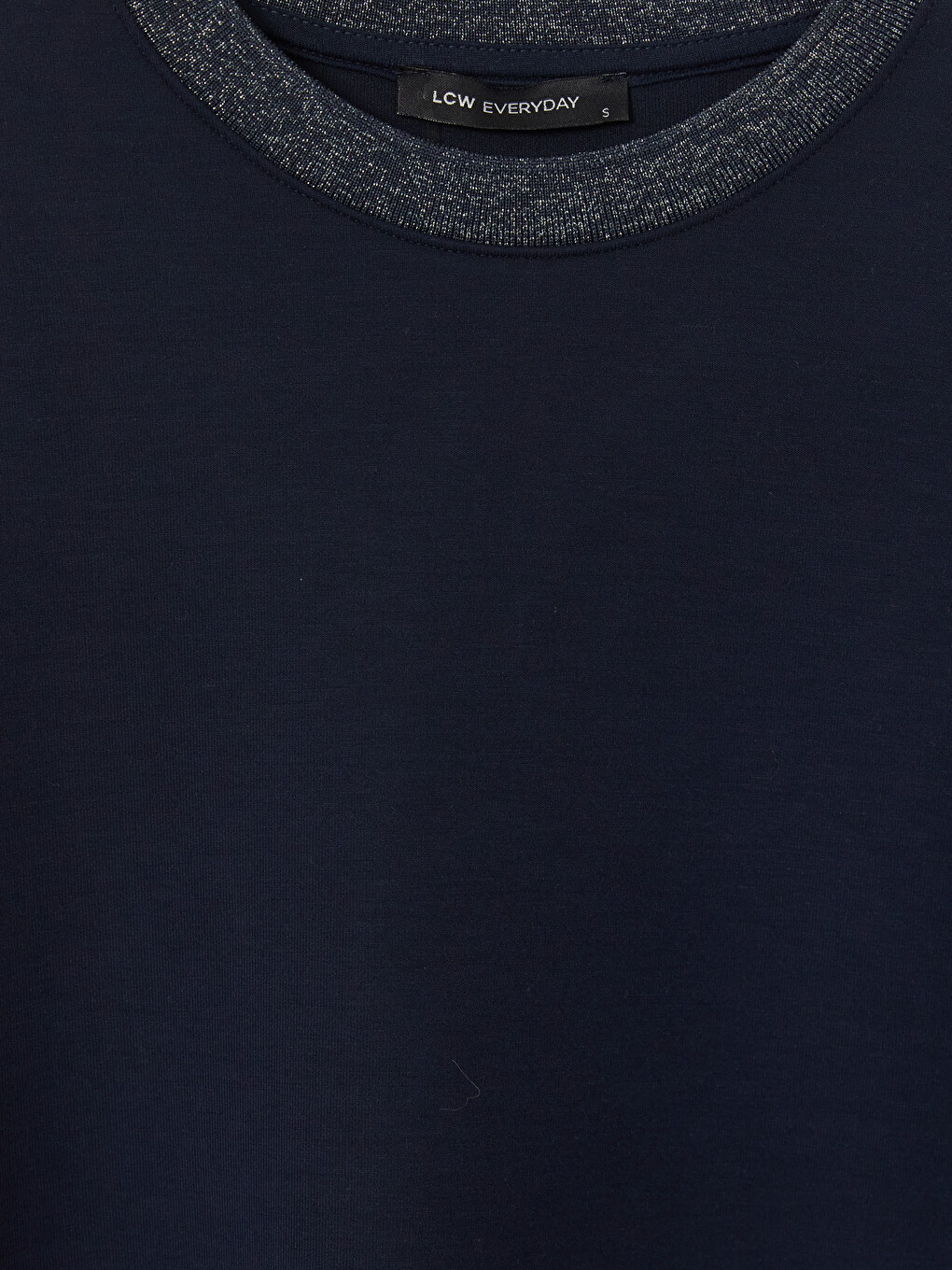 Woman Navy Sweatshirt Tunic-2