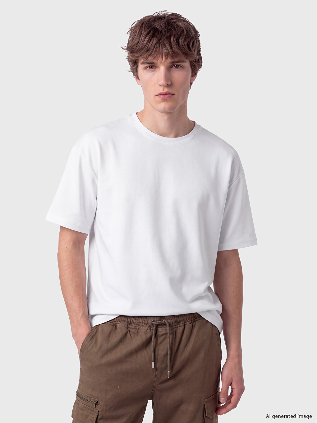 Crew Neck Jersey Men's T-shirt
