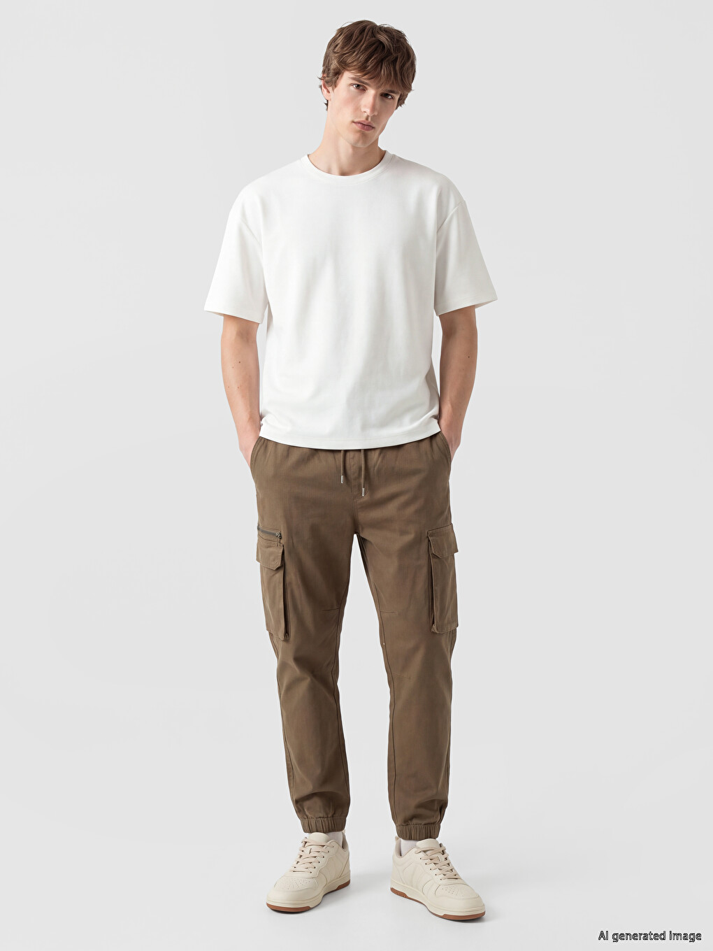Crew Neck Jersey Men's T-shirt-1