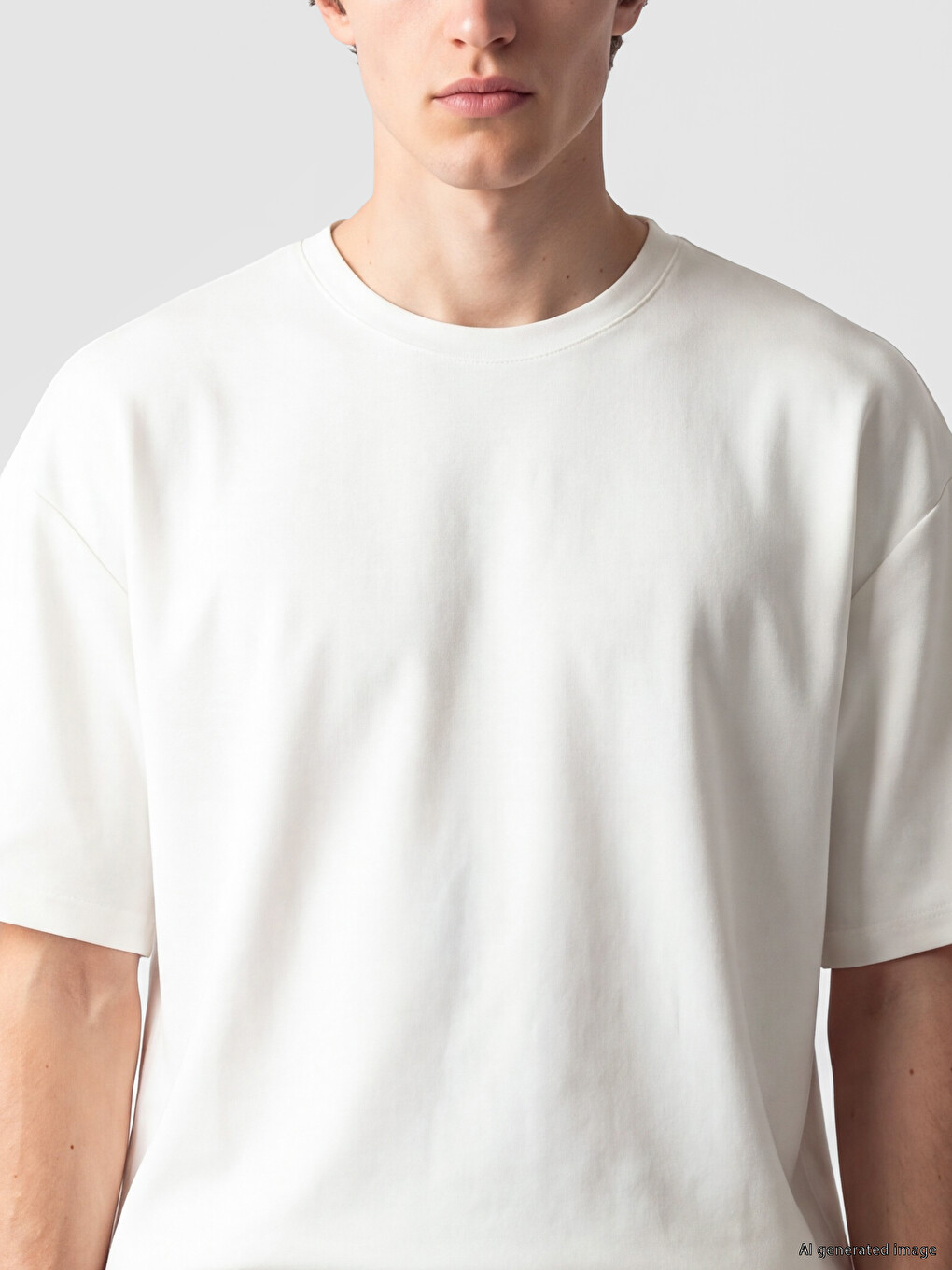 Crew Neck Jersey Men's T-shirt-2