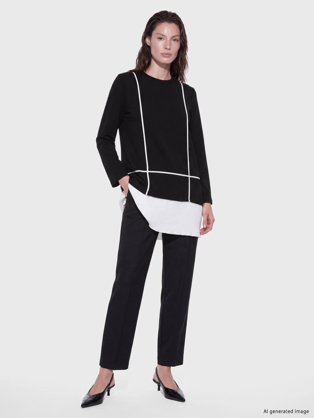 Woman Black Tunic-1