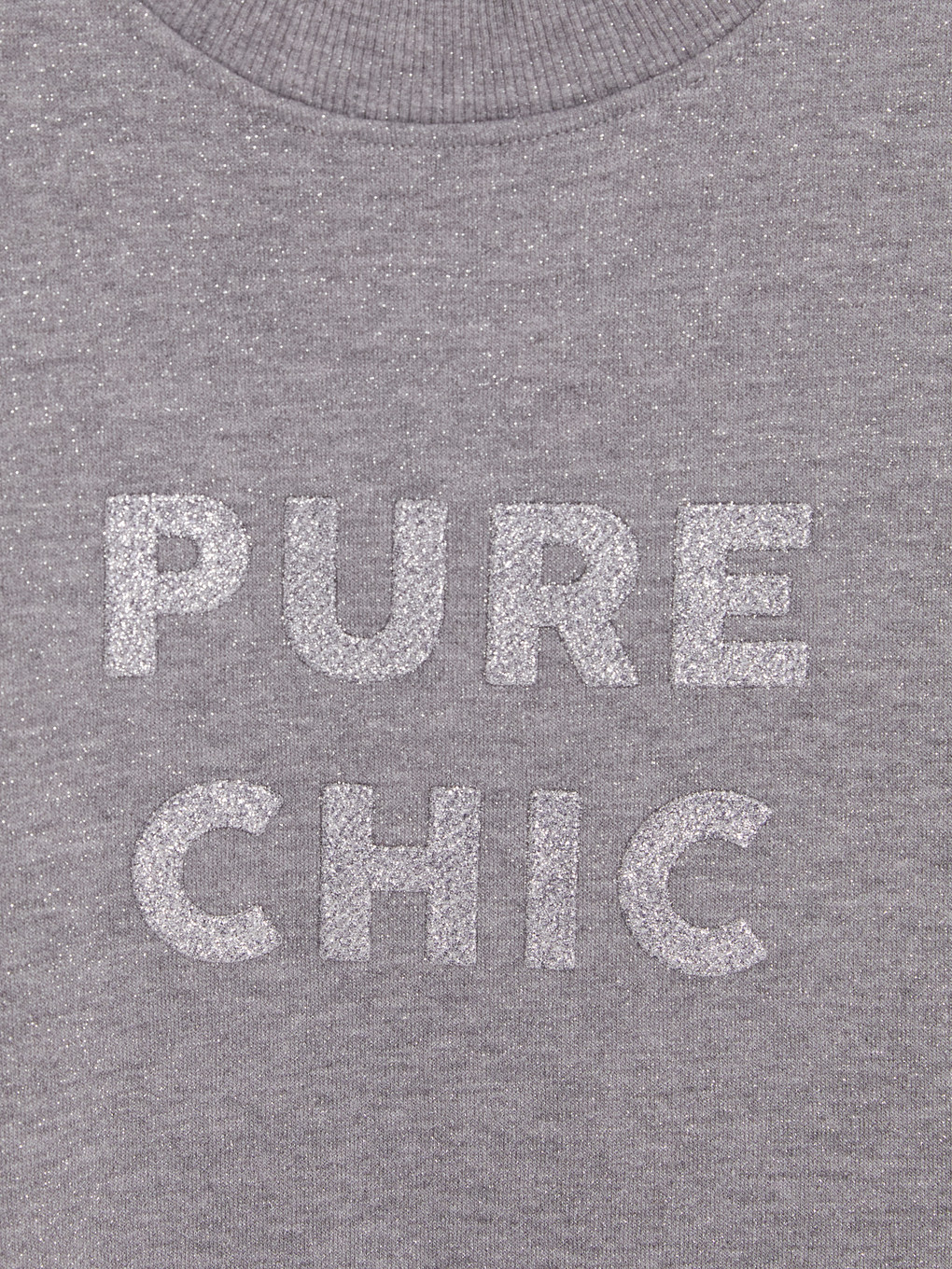 Glittery Embroidered Women's Sweatshirt-1