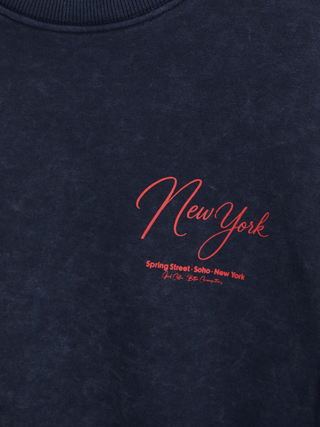 Woman Navy Sweatshirt-2