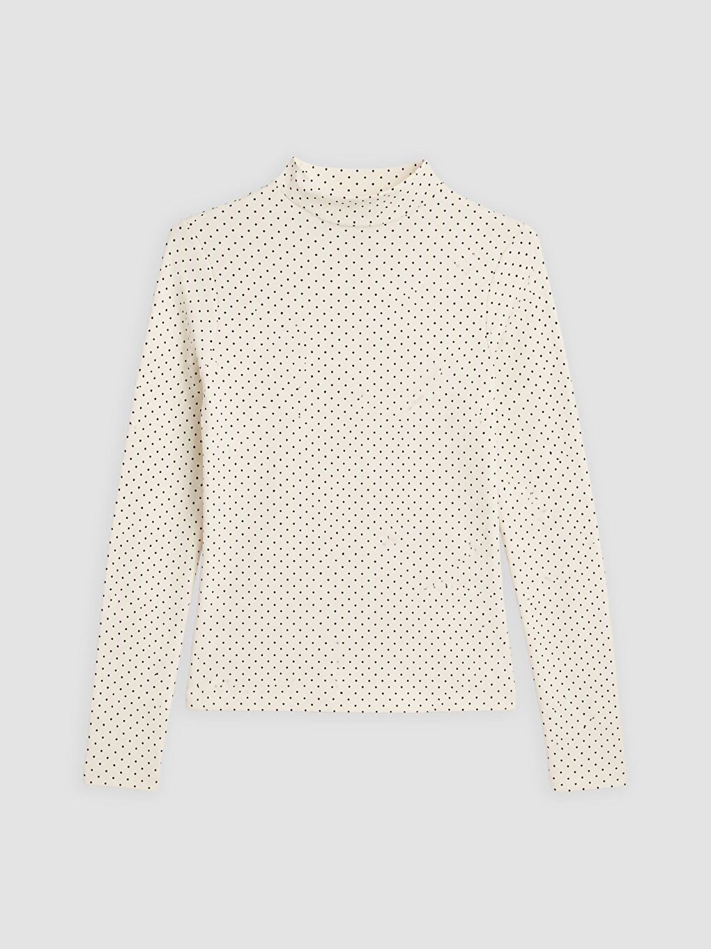 Mock Neck Polka Dot Women's Body