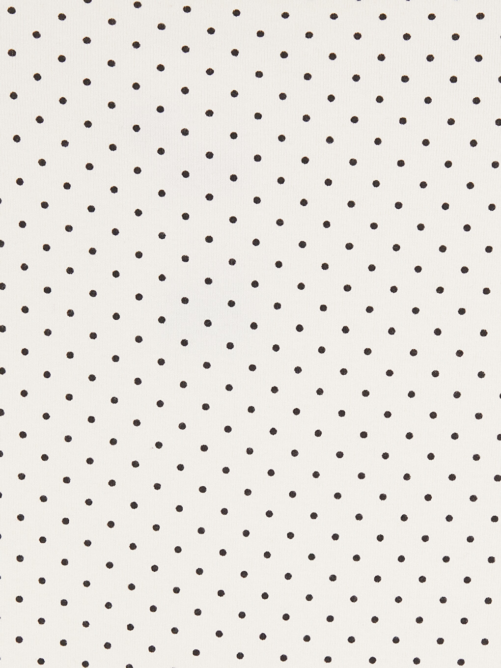 Mock Neck Polka Dot Women's Body-2