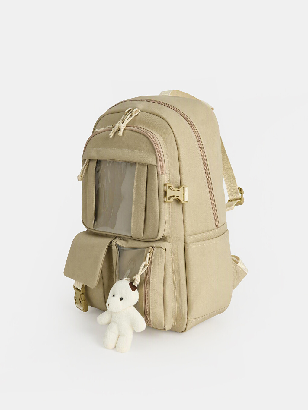 Teddy Bear Accessorized Women's Backpack-2