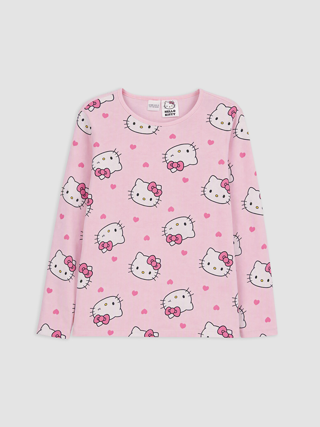 Set Pizhamash Hello Kitty I Stampuar Për Vajza-1
