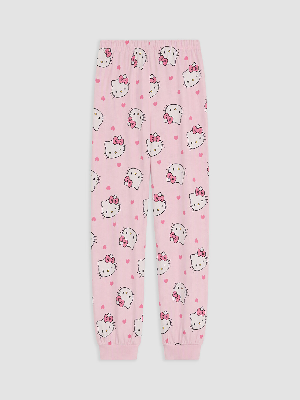 Set Pizhamash Hello Kitty I Stampuar Për Vajza-4
