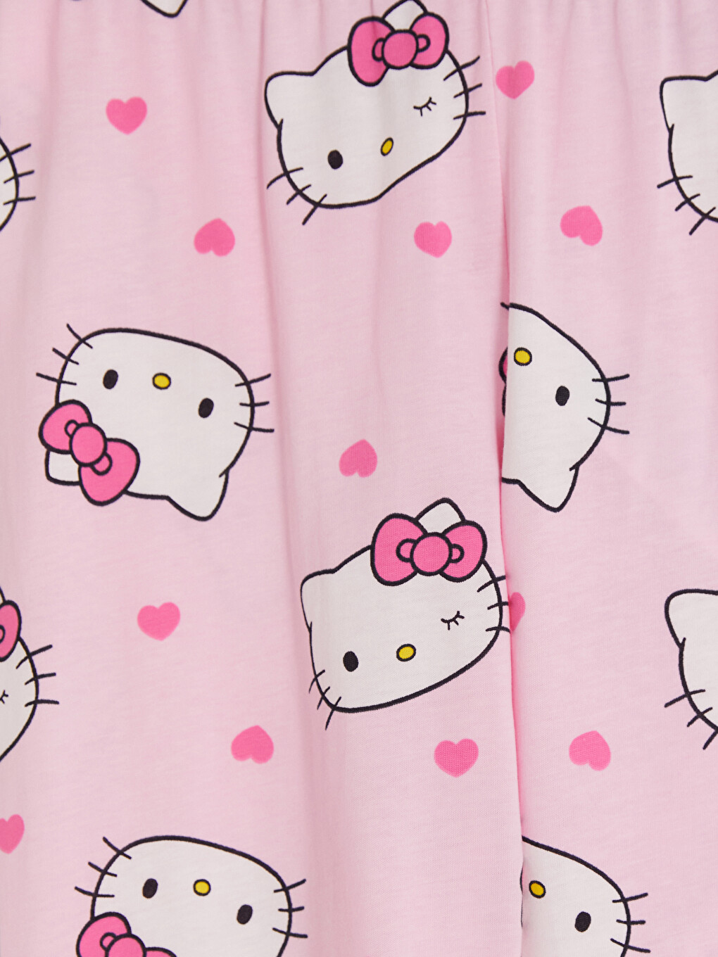 Set Pizhamash Hello Kitty I Stampuar Për Vajza-6