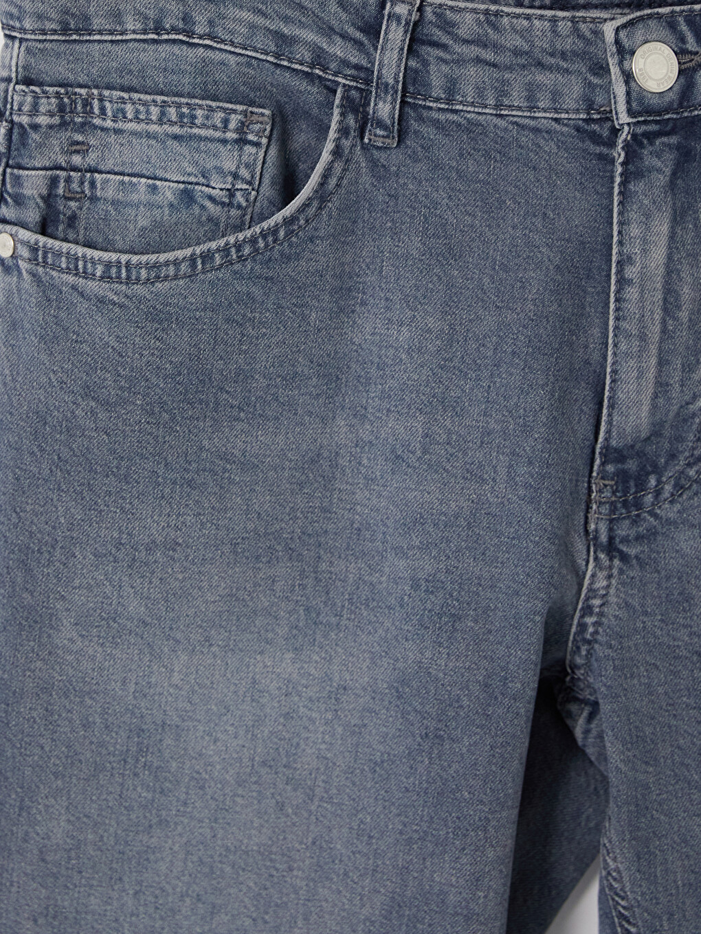 Gri 779 Regular Fit Erkek Jean Pantolon-6