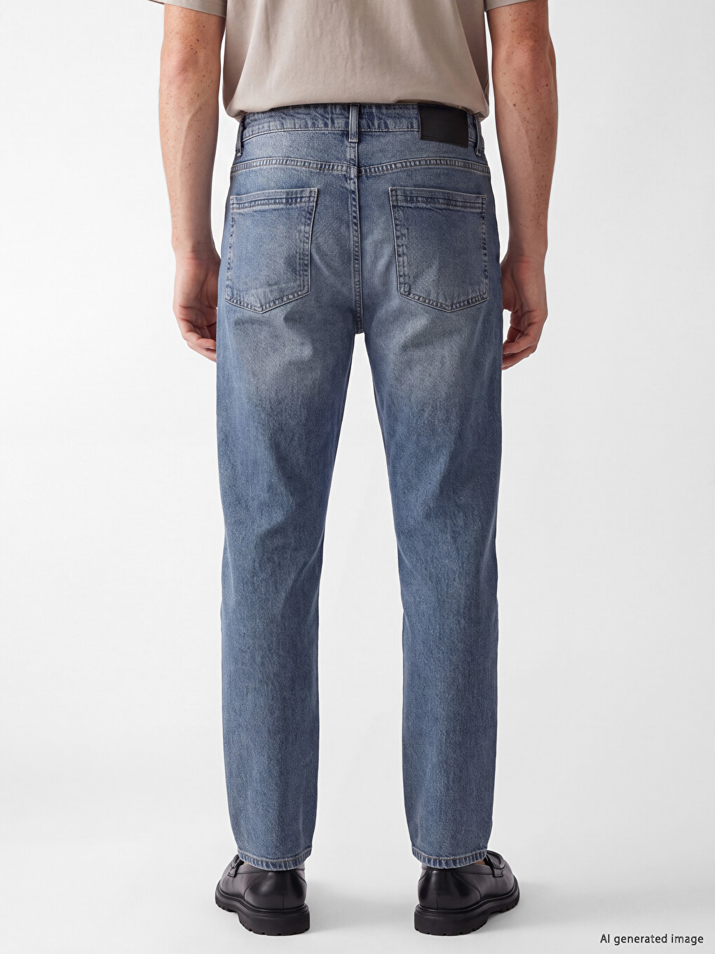 Gri 779 Regular Fit Erkek Jean Pantolon-3