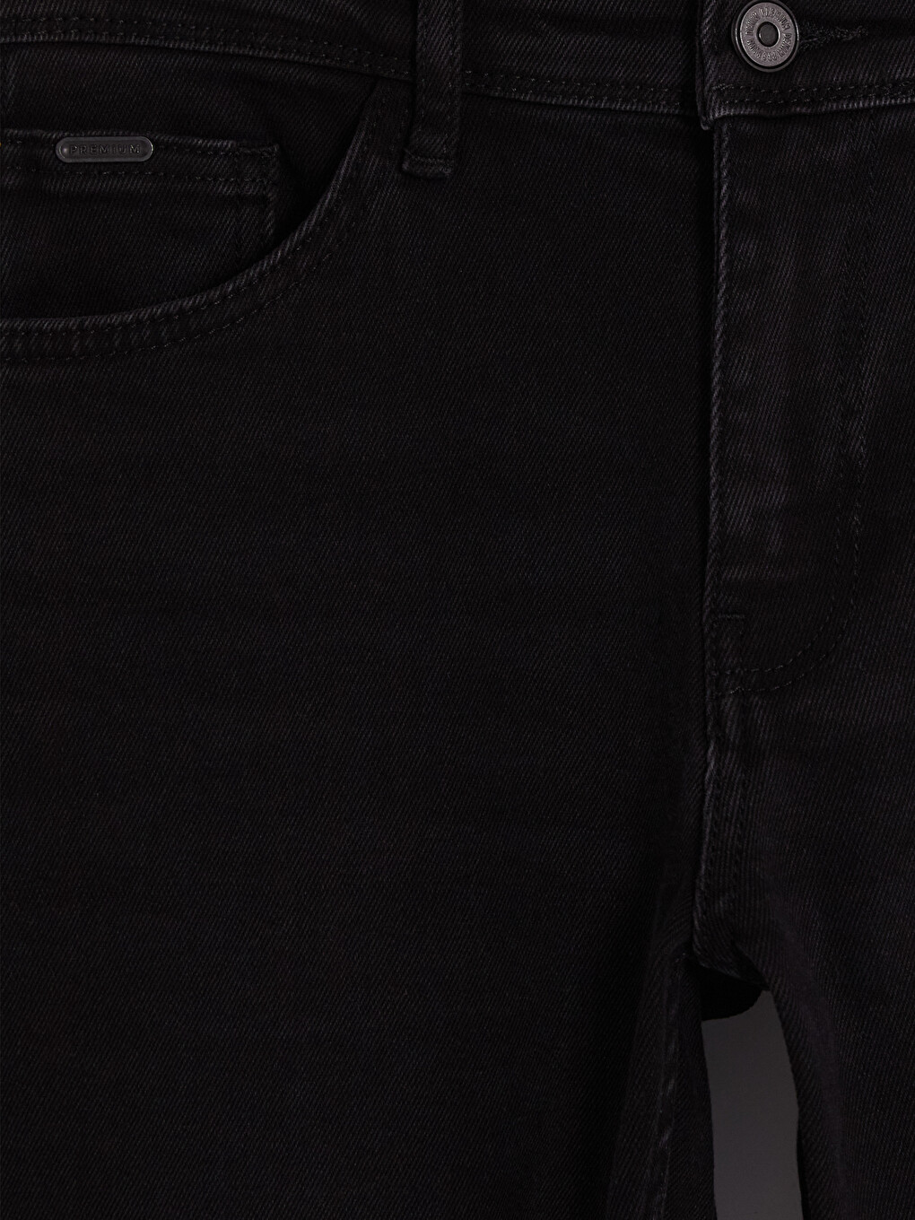 Siyah 750 Slim Fit Erkek Jean Pantolon-1