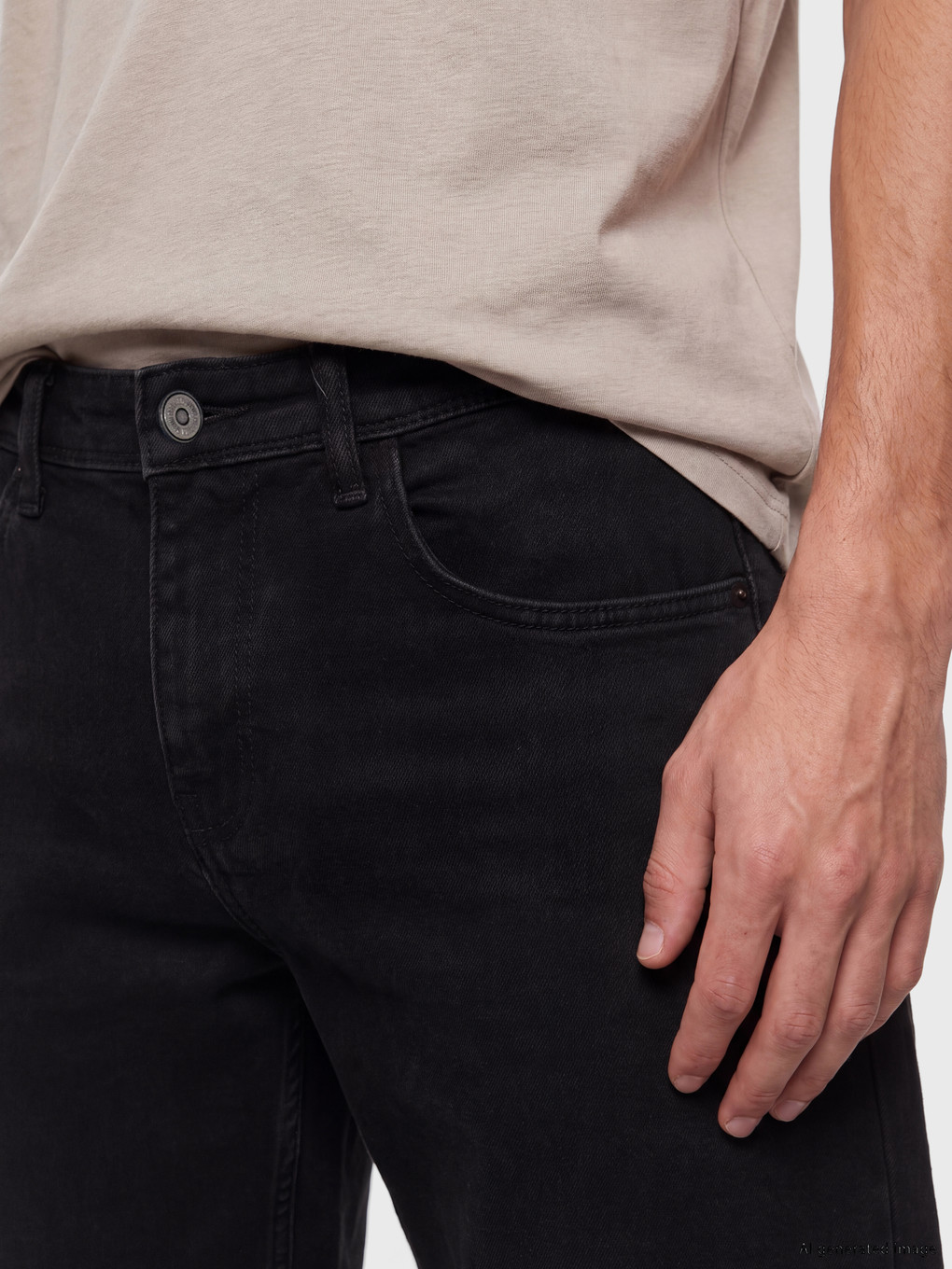 Siyah 750 Slim Fit Erkek Jean Pantolon-2
