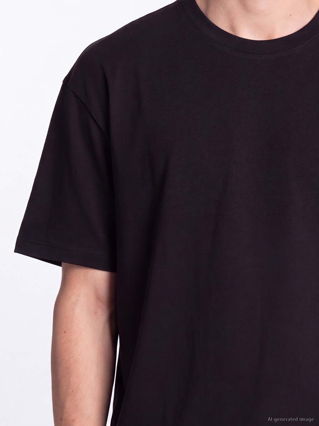 Crew Neck Jersey Men's T-shirt-1