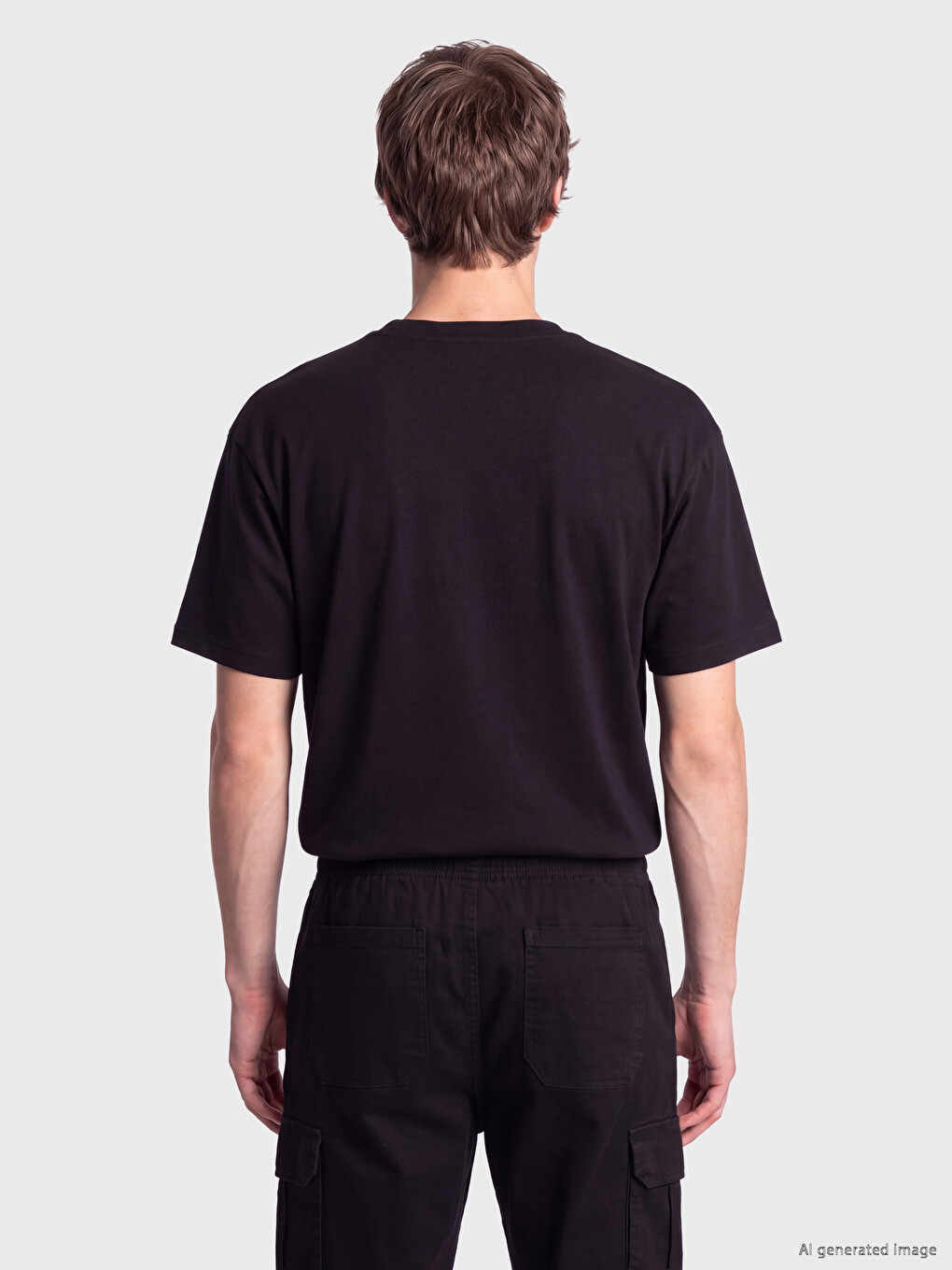 Crew Neck Jersey Men's T-shirt-2