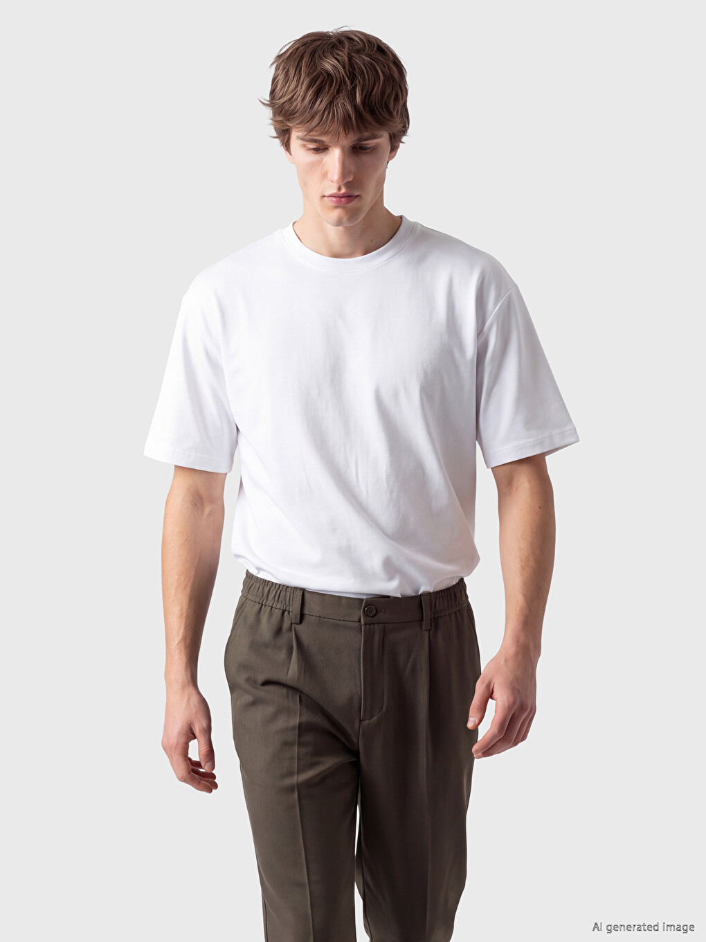 Crew Neck Jersey Men's T-shirt