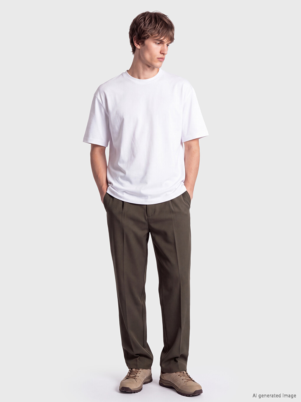 Crew Neck Jersey Men's T-shirt-1