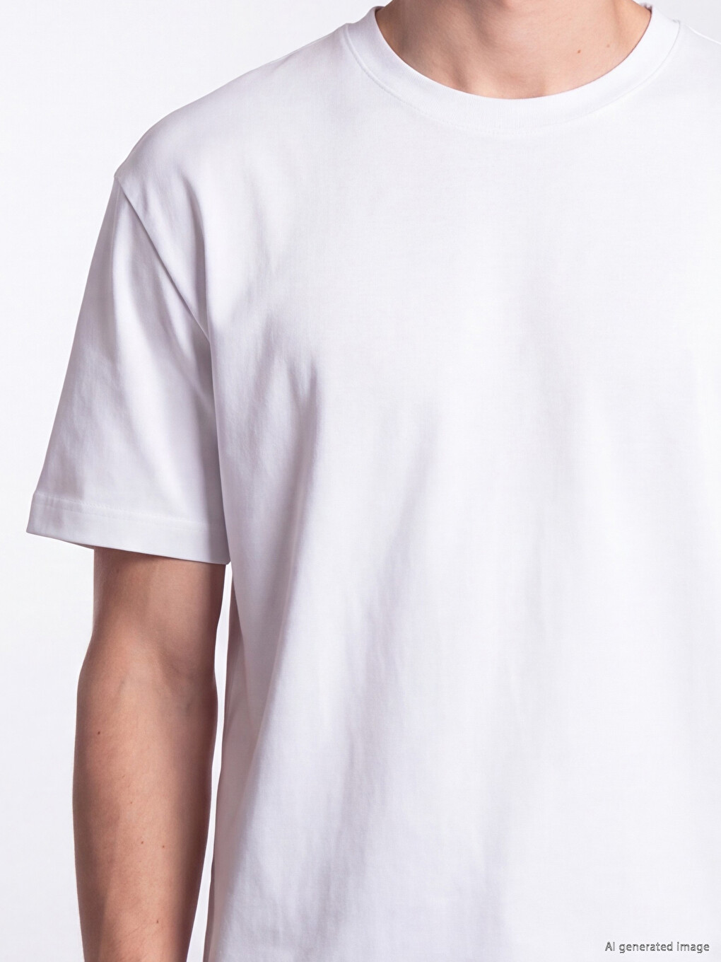 Crew Neck Jersey Men's T-shirt-2