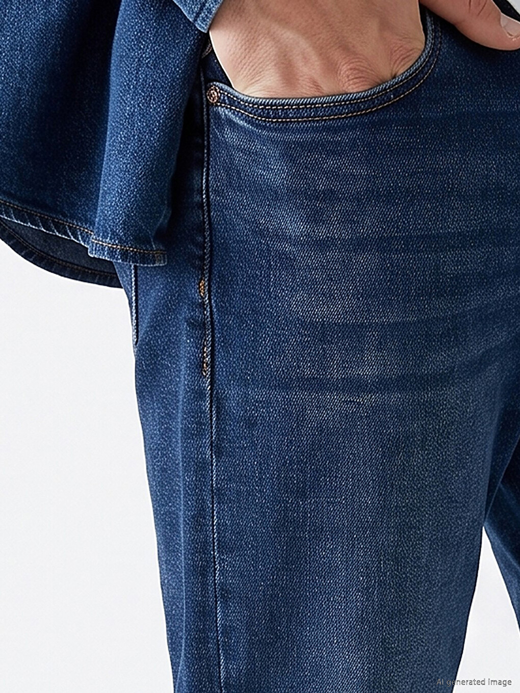 İndigo 779 Regular Fit Erkek Jean Pantolon-2