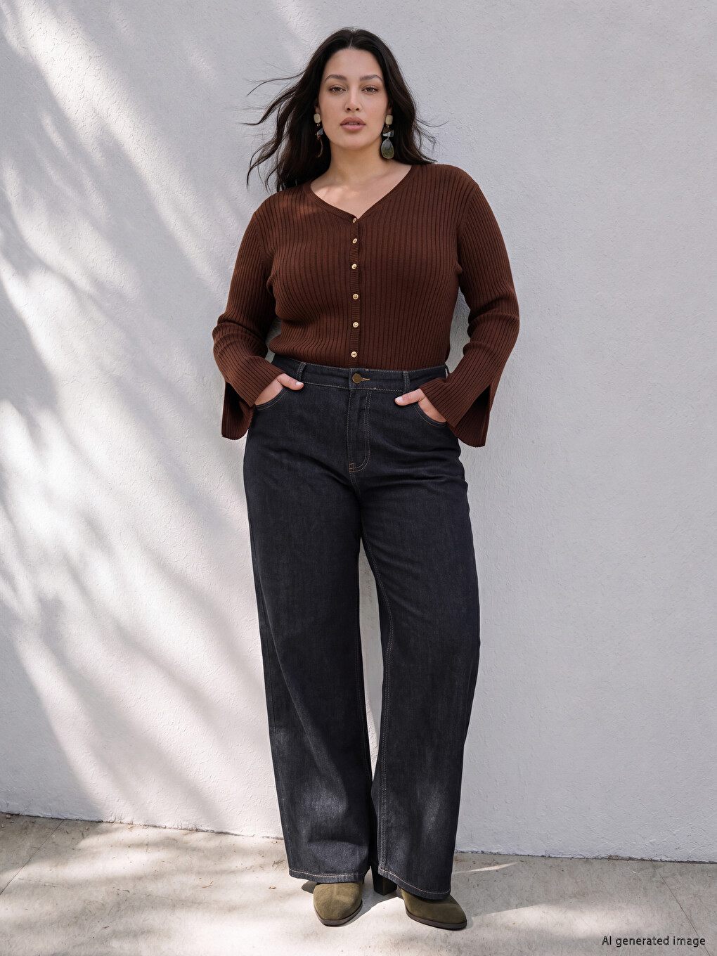 Woman Navy Jeans