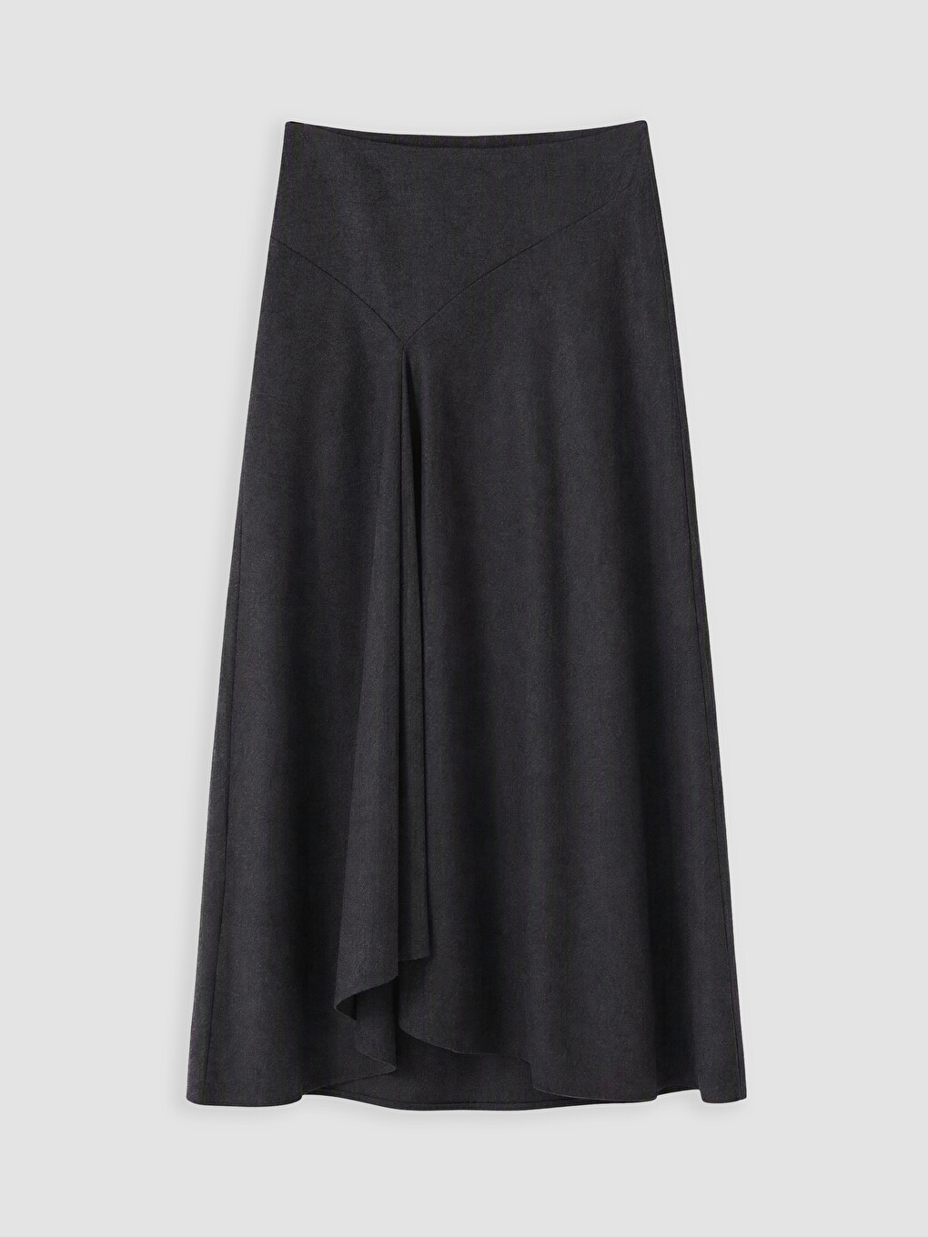 Woman Grey Skirt