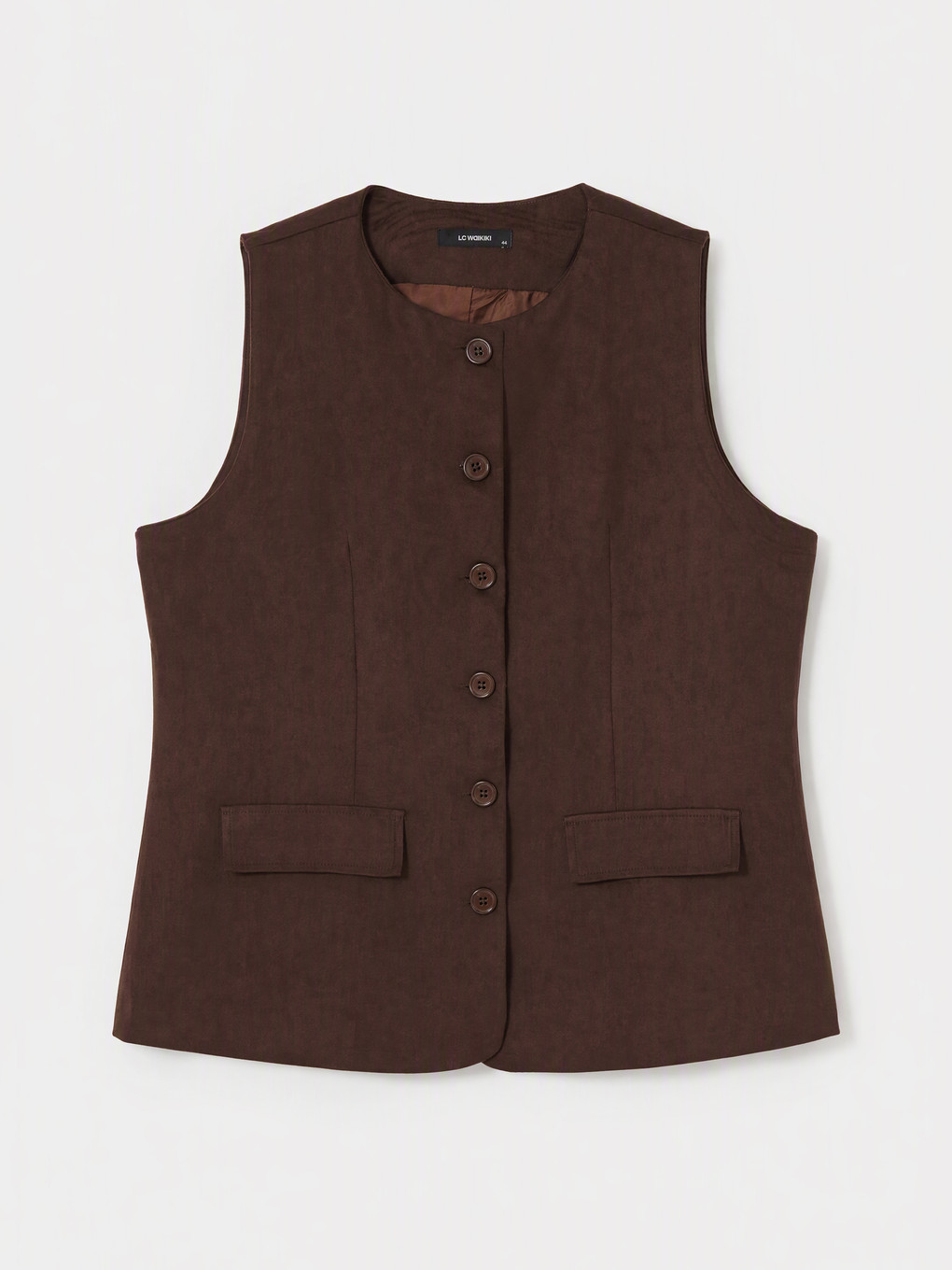 Plus Size Women's Classic Waistcoat