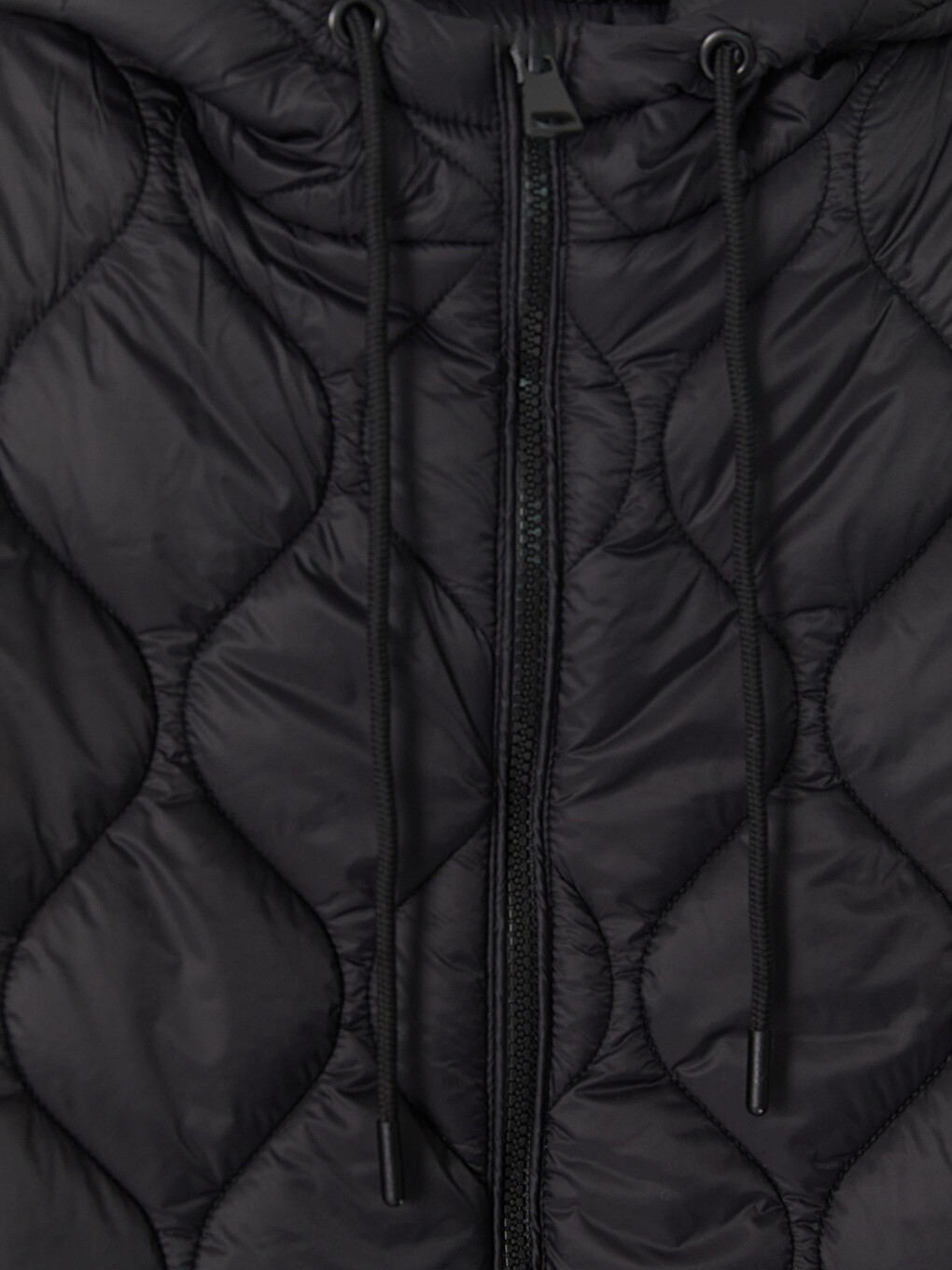 Hooded Quilted Women's Puffer Vest-6