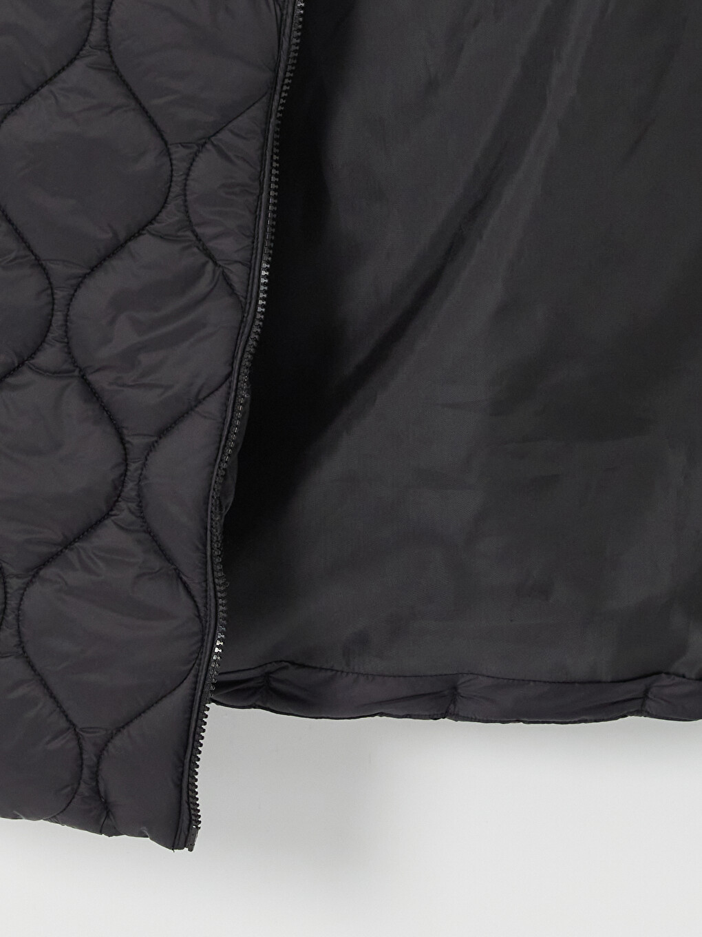 Hooded Quilted Women's Puffer Vest-7