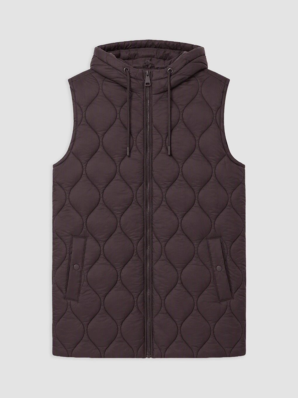 Hooded Quilted Women's Puffer Vest